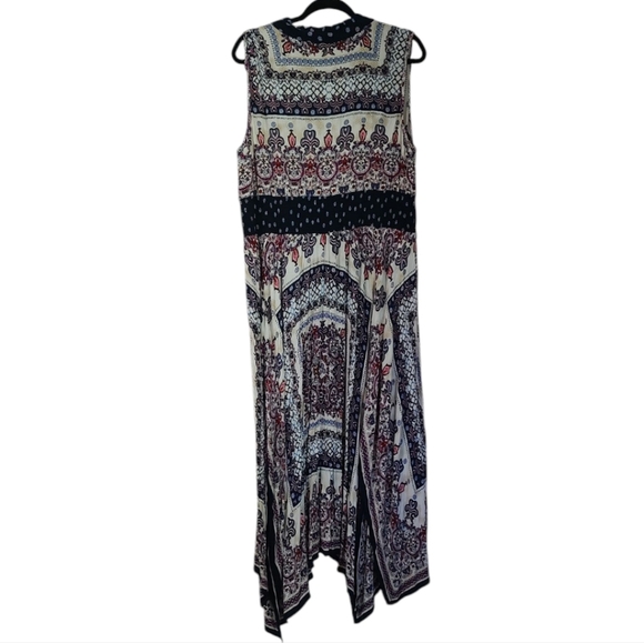 BILA Sleeveless Paisley Print Maxi Dress Size XXL - Picture 3 of 5